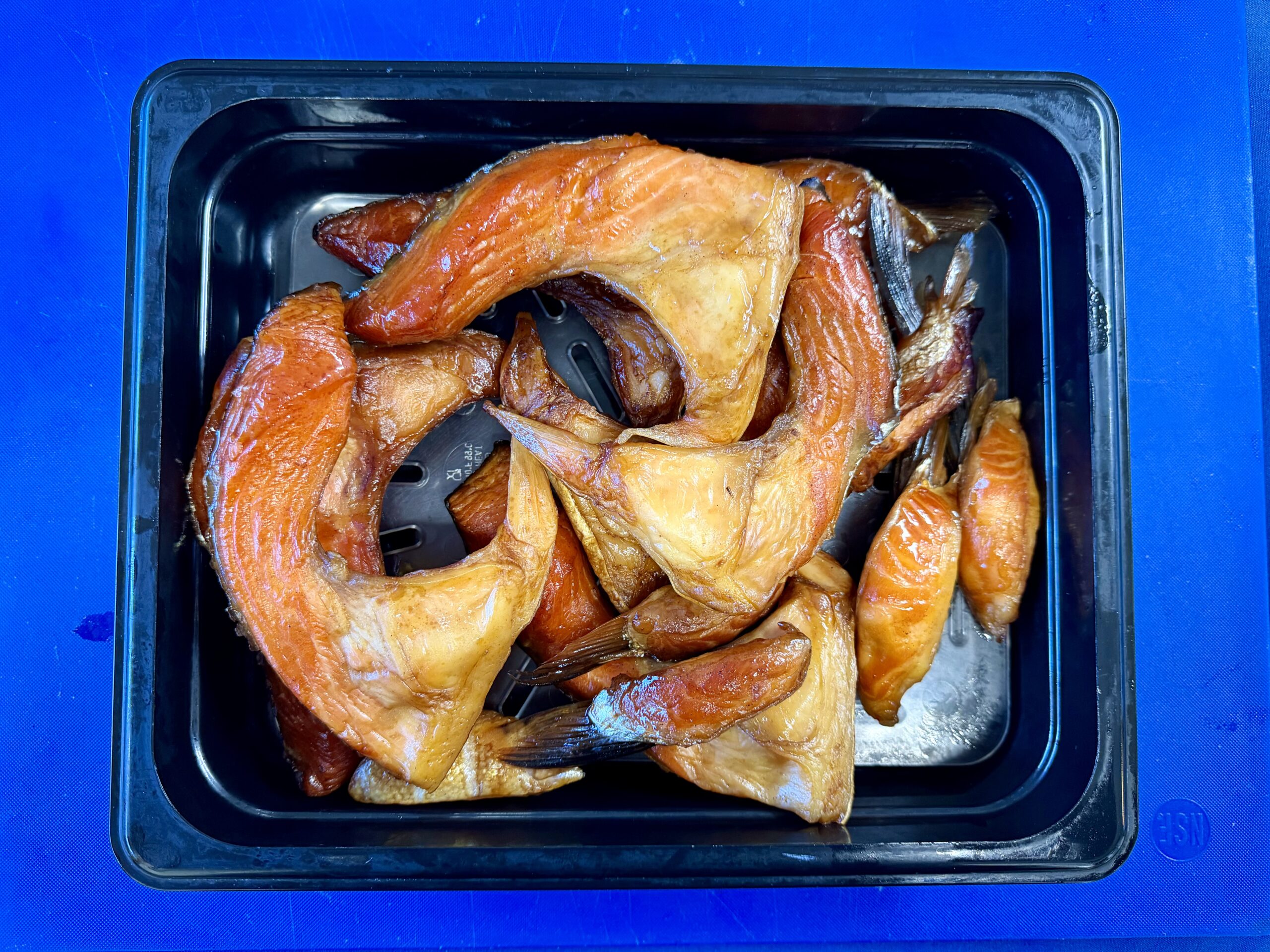 Salmon wings and collars