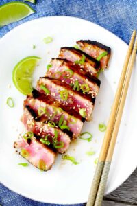 Six-Minute Seared Ahi Tuna Steaks