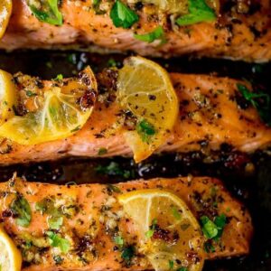 Honey Garlic Butter Salmon